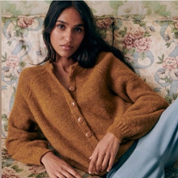 Sezane Sweaters - NWOT Sézane Othello Cinnamon Sweater Cardigan